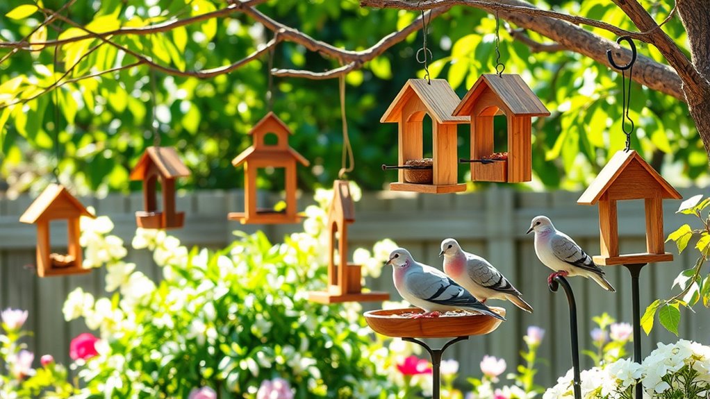 top mourning dove feeders