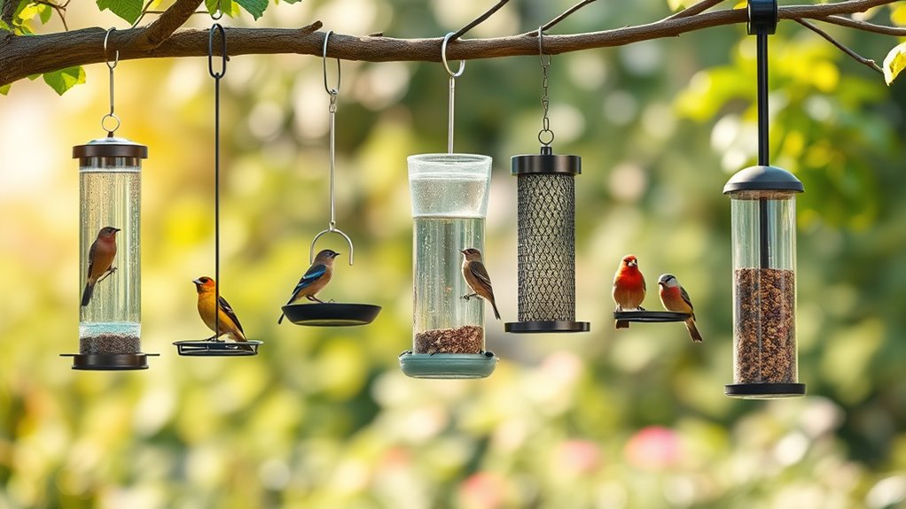 top no mess bird feeders