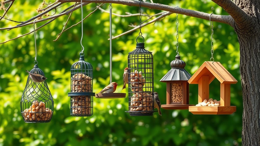 top shelled peanut bird feeders