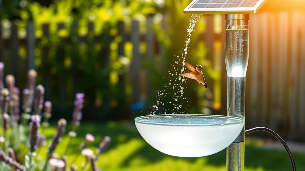 top solar bird bath pumps