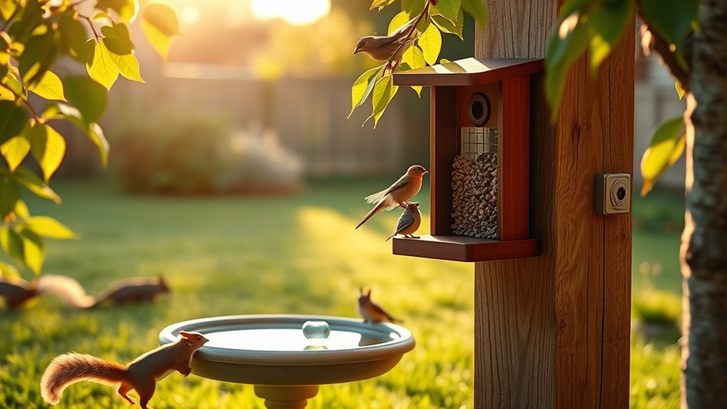 top squirrel proof bird feeders