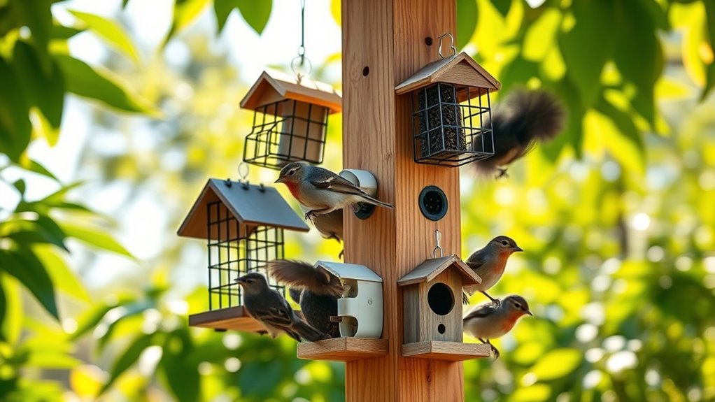 top squirrel proof seed feeders