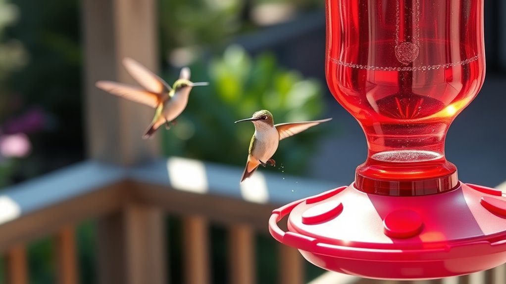 top wasp resistant hummingbird feeders