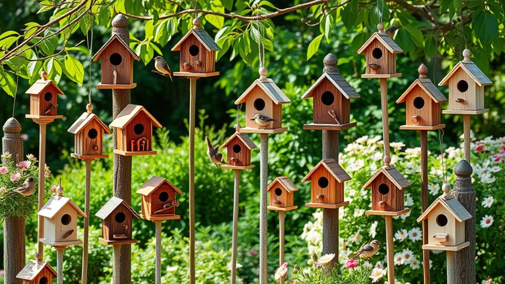 top wooden bird house picks