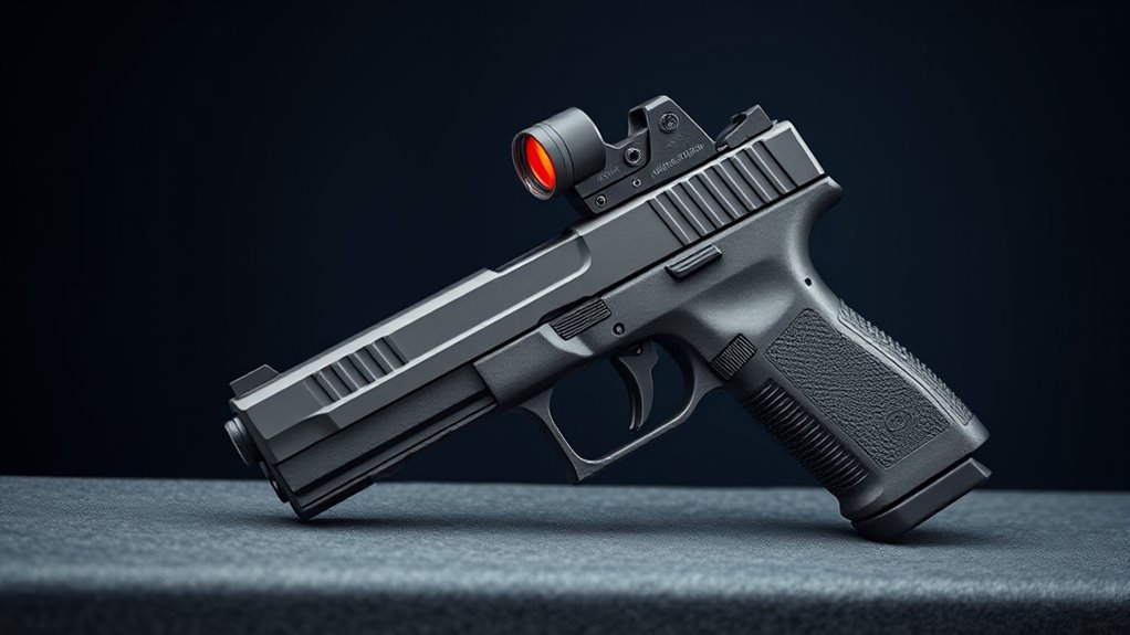 top competition pistol red dots