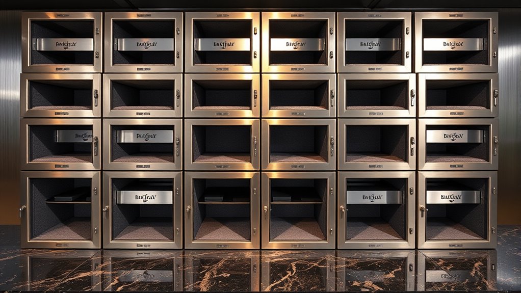 top drop down gun safes