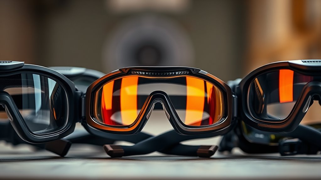 top glasses compatible airsoft goggles