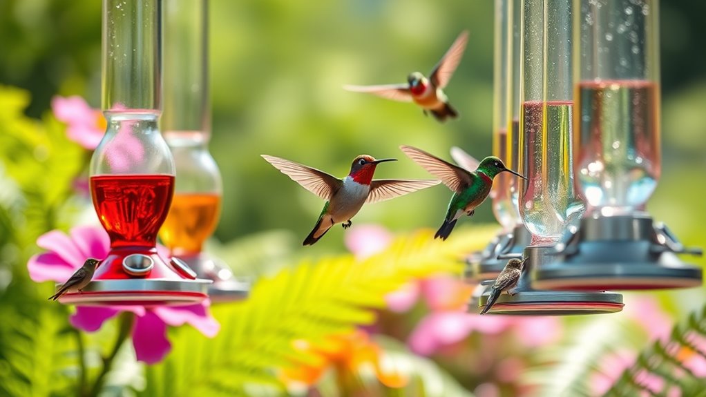 top non leaking hummingbird feeders