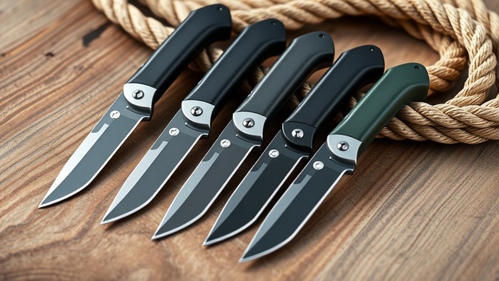 top rope cutting knives