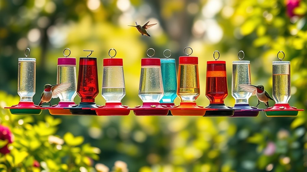 top wasp resistant hummingbird feeders