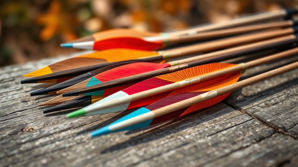choosing durable visible stable fletchings