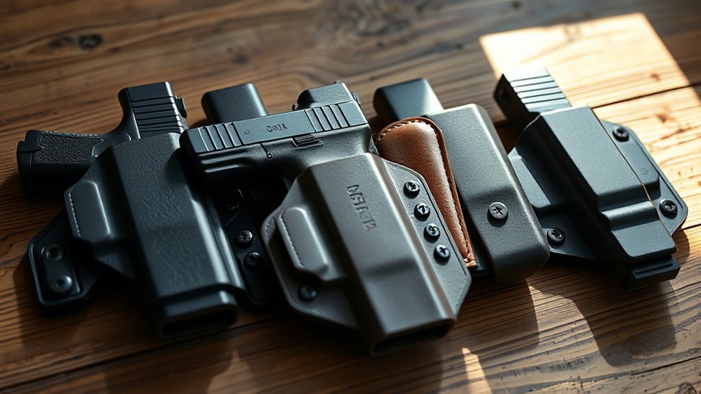 holster material fit adjustability