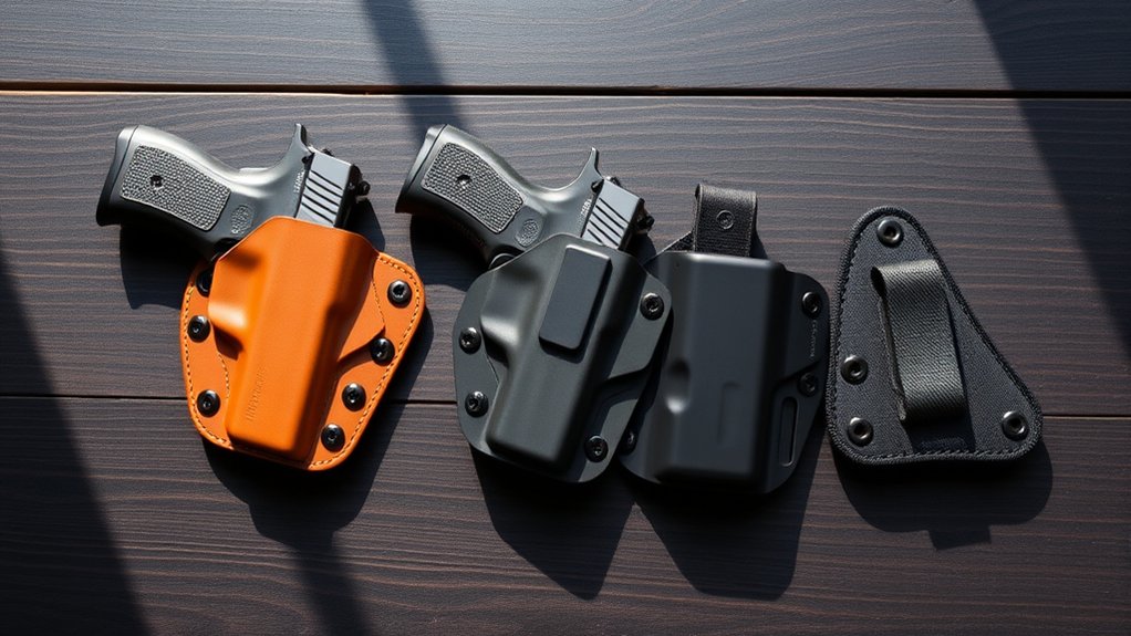 holster selection for concealed carry