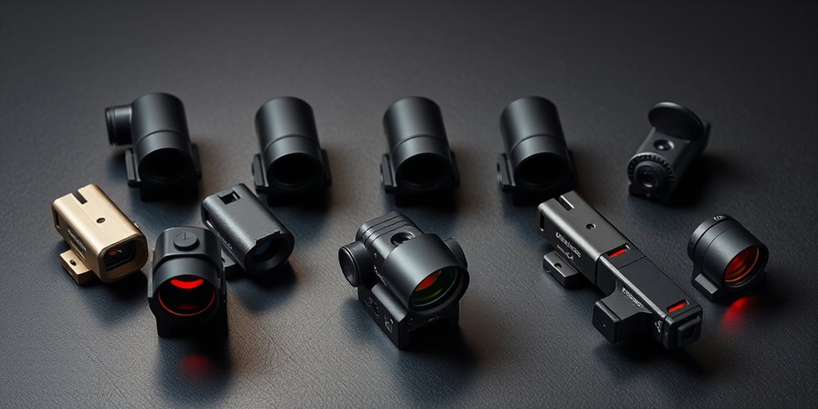 top affordable enclosed red dots