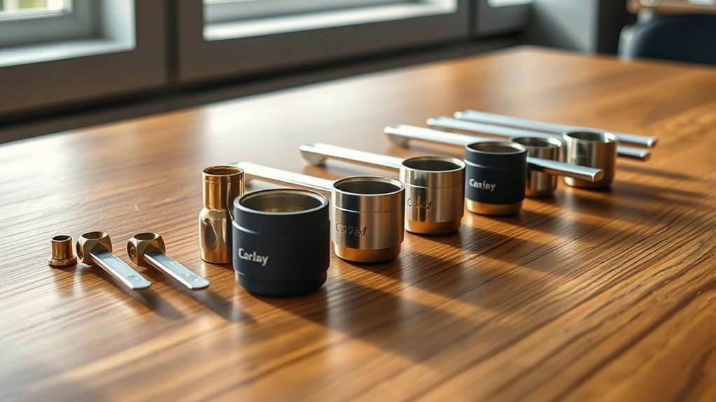 top black powder measuring tools