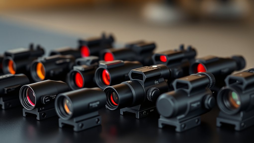 top rifle red dot sights