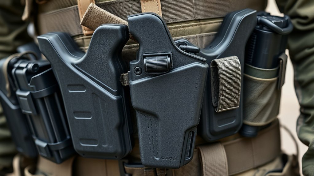 durable secure adjustable holster