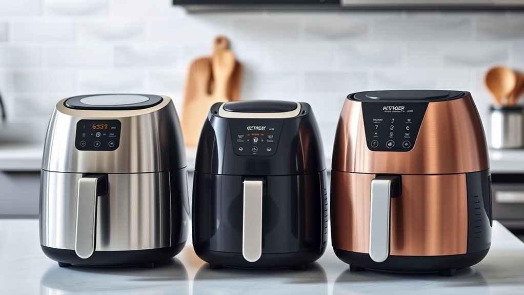easy to clean air fryer features