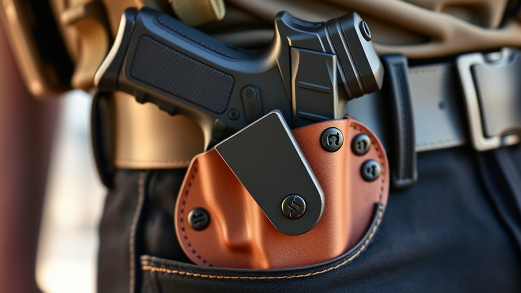 holster fit retention comfort