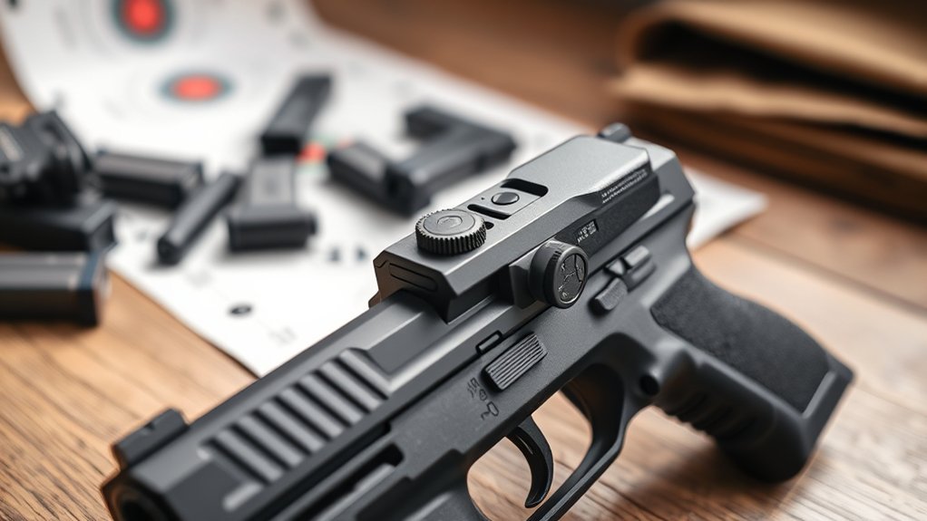 choosing affordable pistol red dots