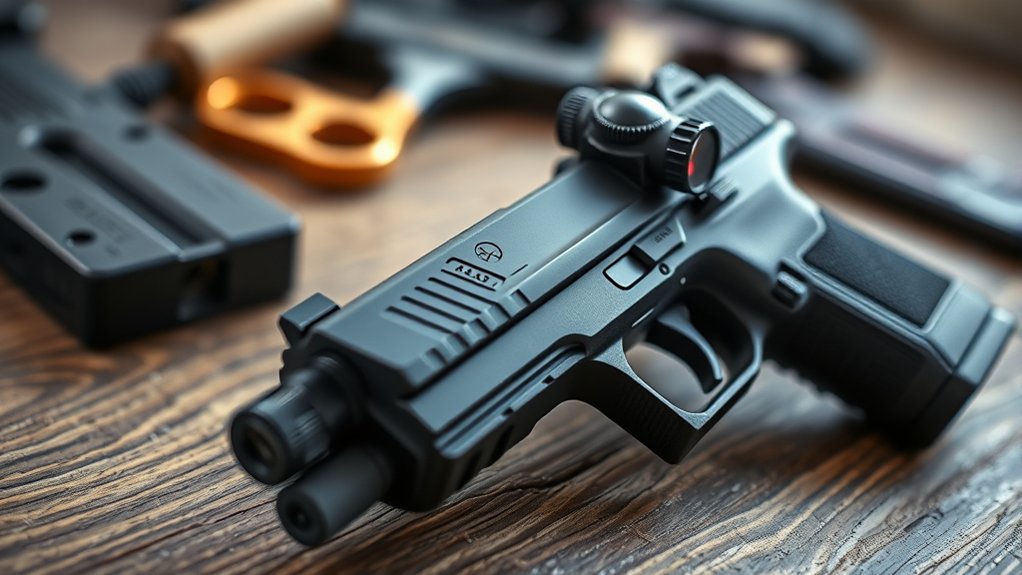 choosing pistol red dot