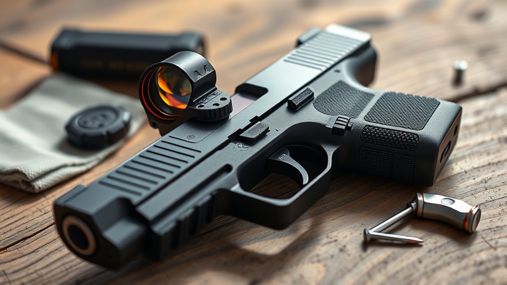 choosing the right pistol optic