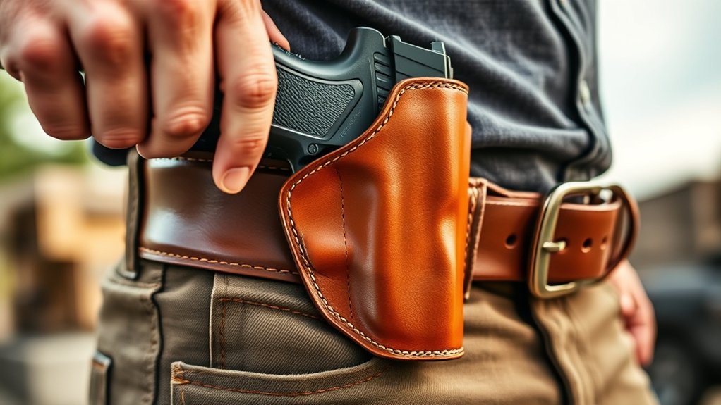 holster material and carry style