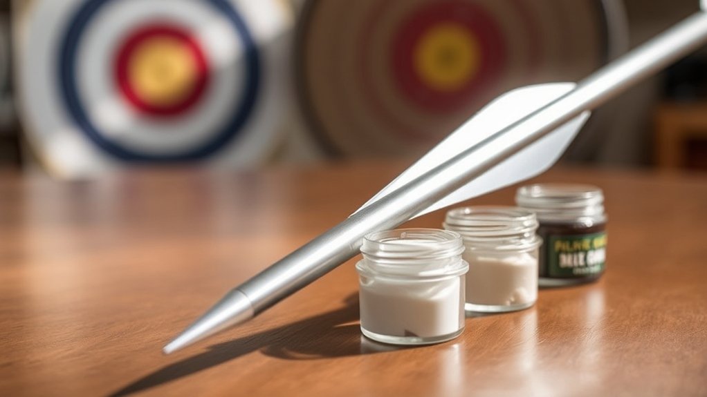 arrow fletching glue considerations
