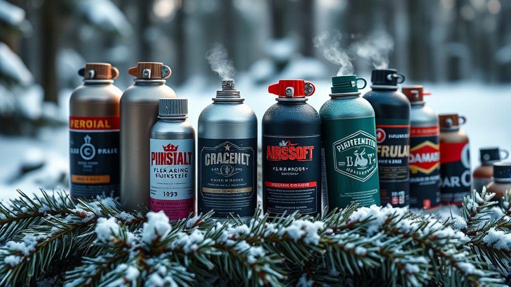 cold weather airsoft gases