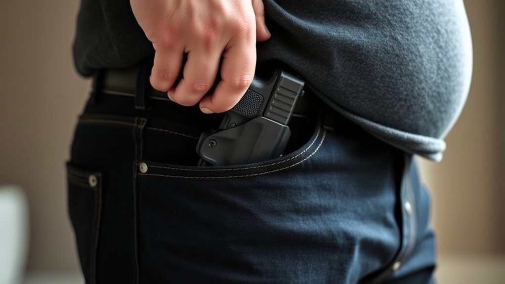 comfortable adjustable concealment options