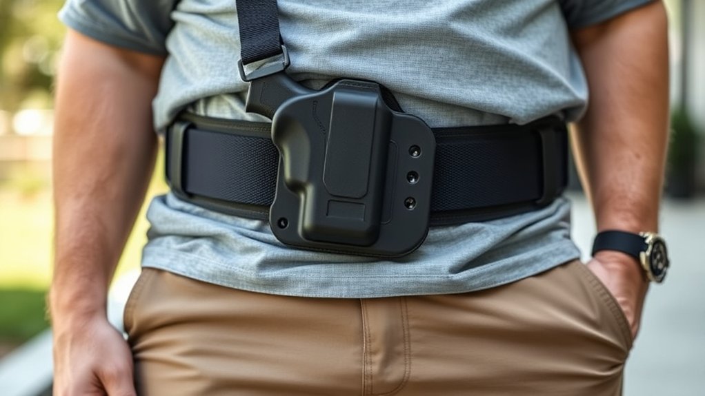 comfortable secure adjustable holster