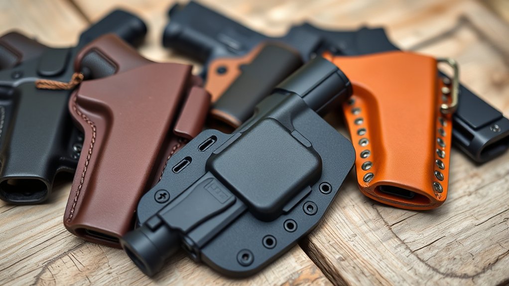 holster material and carry style