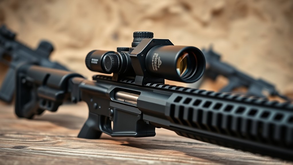reticle battery compatibility durability