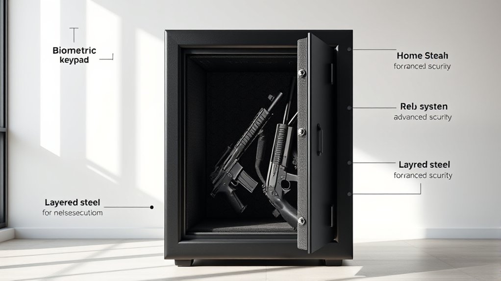 secure accessible gun storage