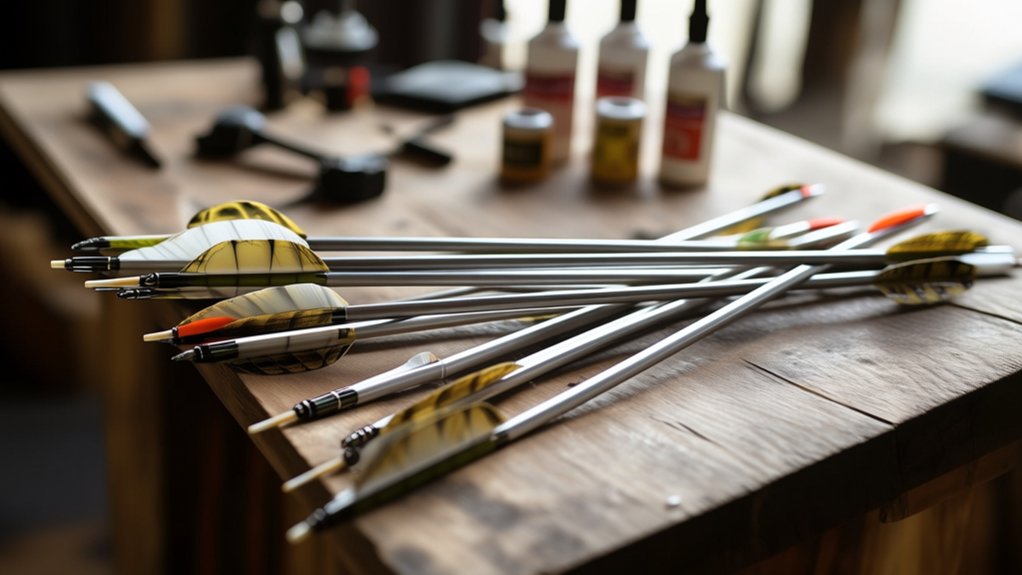 top aluminum arrow glues