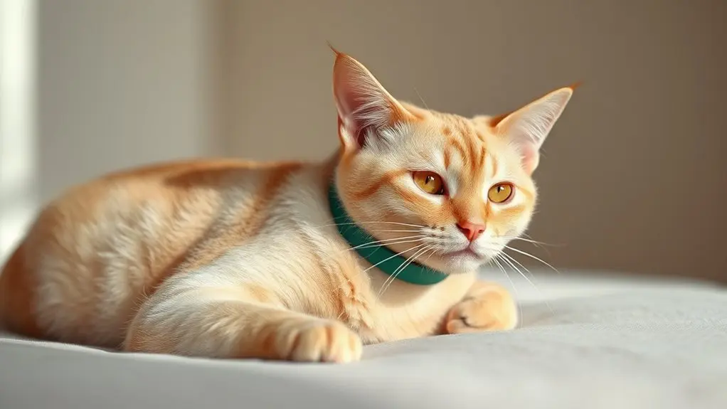 best collar colors for blush cats