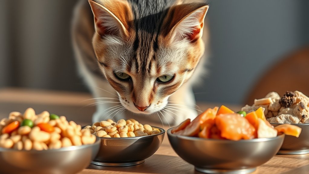 cat food nutritional considerations
