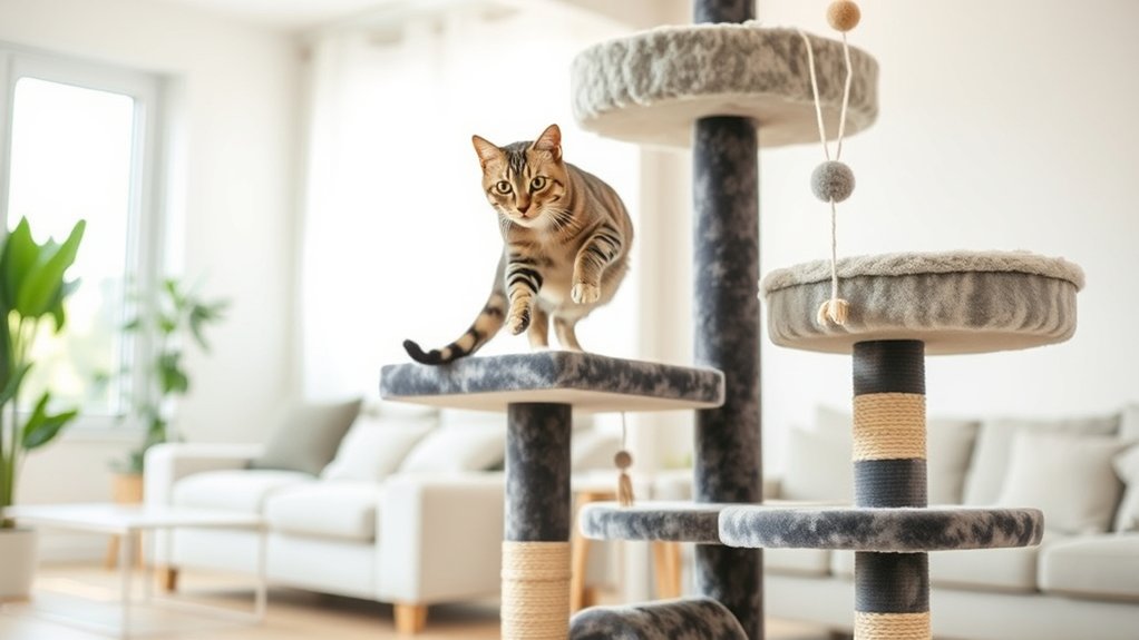 choosing the ideal cat tree