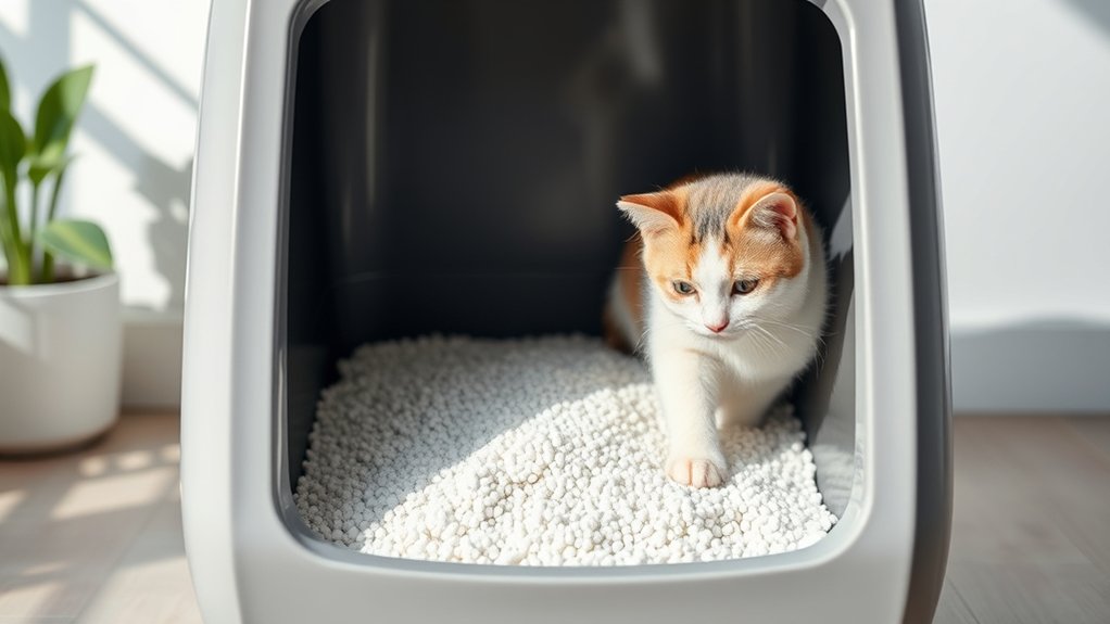clumping odor dust control