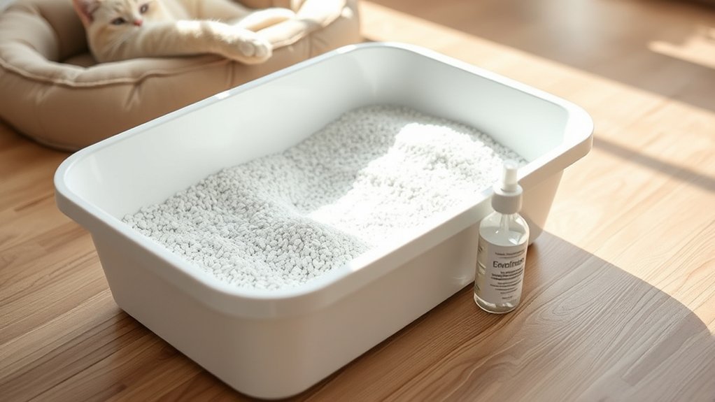 comfortable safe low dust litter