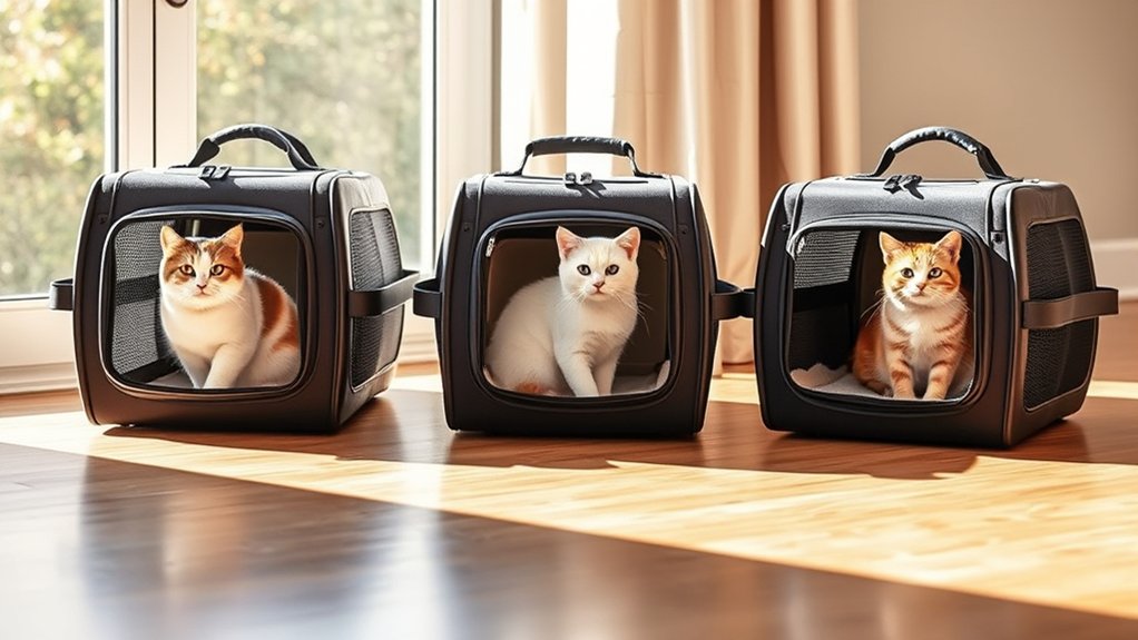 comfortable secure travel carrier