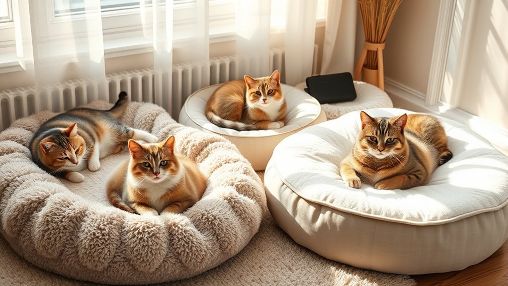 cozy cat bedding options
