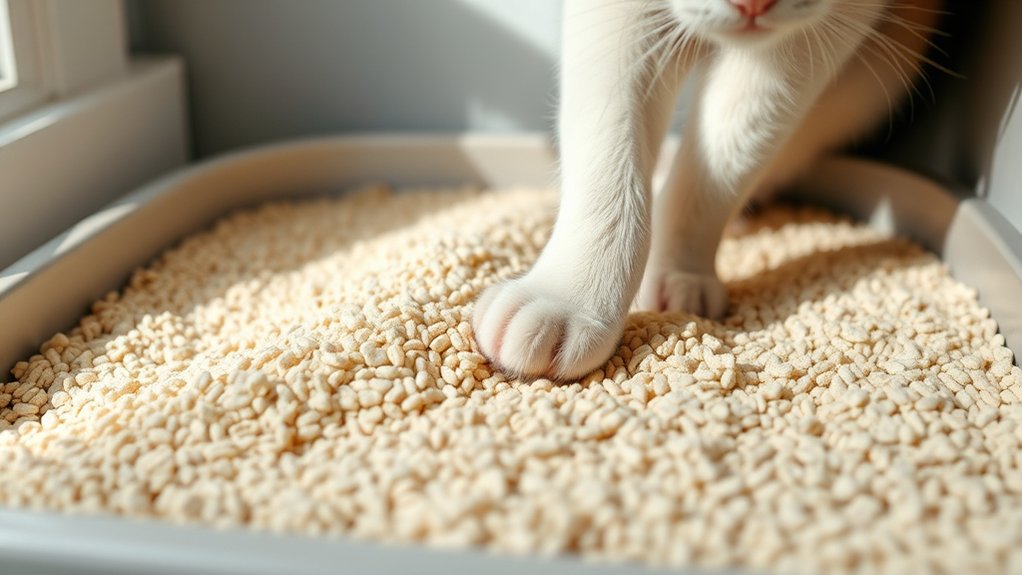 gentle dust free odor control litter