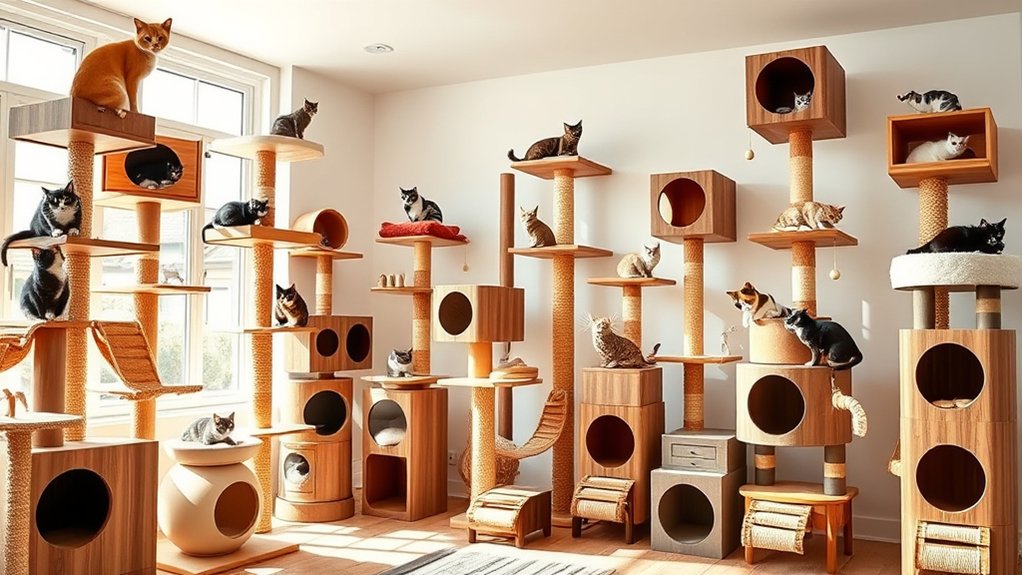 top climbing cat trees