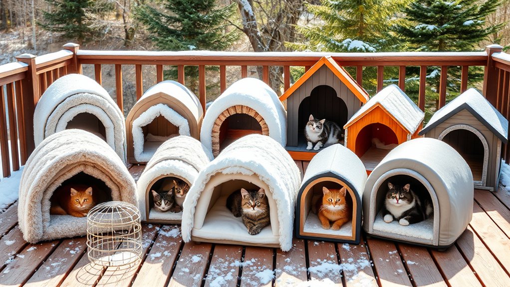top rated heated cat houses