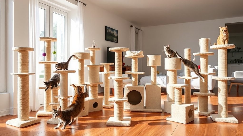 top sisal cat scratching posts