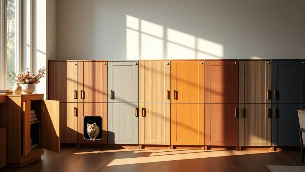 top stylish cat litter cabinets