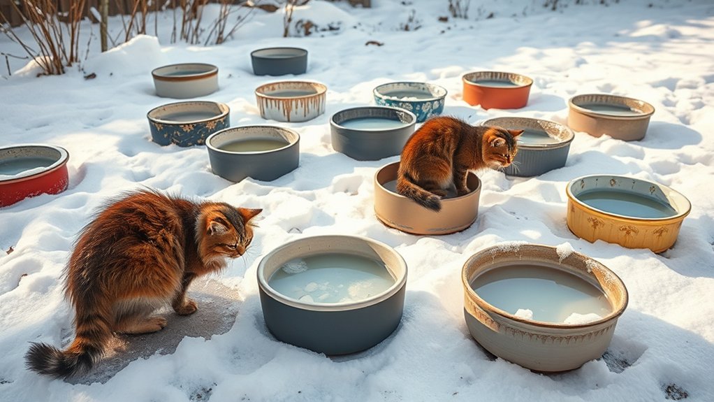 top winter outdoor feral cat bowls