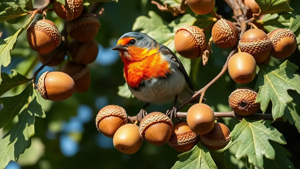 acorns safe nutritious food