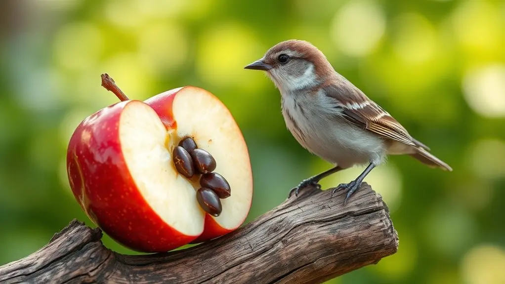 apple seeds release cyanide